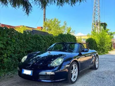 Usata Porsche Boxster 239 CV (175 kW) 2005 Blu Cabrio
