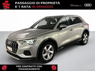 Usata Audi Q3 Advanced 150 CV (110 kW) 2024 Argento fioretto metallizzato SUV