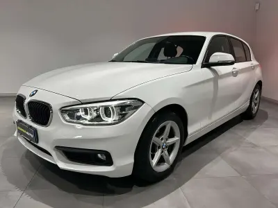 Usata BMW 118 Sport Line 150 CV (110 kW) 2016 Bianco Utilitaria
