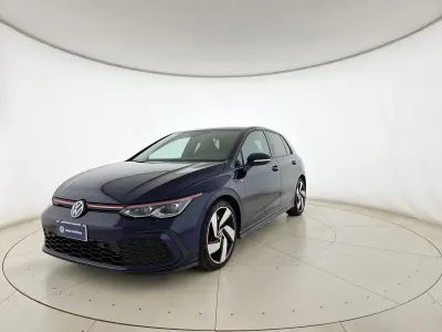 Usata VW Golf VII GTI 245 CV (180 kW) 2021 Blu Utilitaria