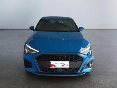 Usata Audi A3 S-Line 116 CV (85 kW) 2022 Blu turbo Berlina