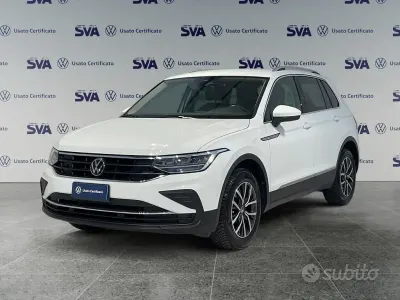 Usata VW Tiguan Life 150 CV (110 kW) 2023 Pure white SUV