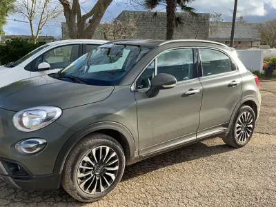 Usata Fiat 500 Cross 95 CV (69 kW) 2020 Verde Station wagon