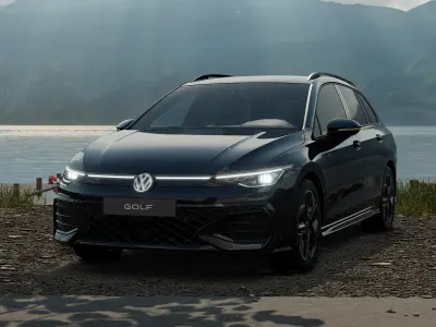 Nuova VW Golf VIII R-line Plus 150 CV (110 kW) 2026 Grenadill black metallizzato Station wagon