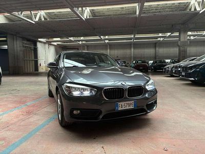 Usata BMW 116 Sport Line 116 CV (85 kW) 2015 Grigio Utilitaria