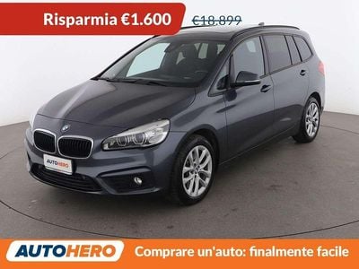 Usata BMW 220 Gran Tourer Advantage 190 CV (139 kW) 2016 Grigio Monovolume