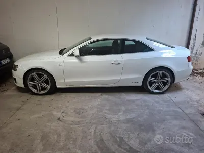 Usata Audi A5 190 CV (139 kW) 2009 Bianco Coupé
