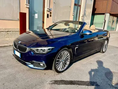 Usata BMW 425 Luxury Line 224 CV (164 kW) 2017 Blu/azzurro Coupé