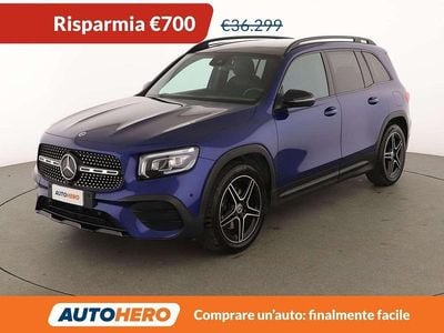 Usata Mercedes GLB200 AMG line 150 CV (110 kW) 2022 Blu SUV