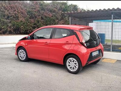 Usata Toyota Aygo 2020 Rosso Utilitaria