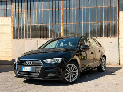 Usata Audi A3 Comfort 116 CV (85 kW) 2018 Nero Berlina