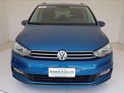 Usata VW Touran Highline 150 CV (110 kW) 2016 Azzurro Monovolume