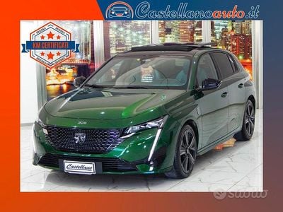 Usata Peugeot 308 GT 131 CV (96 kW) 2022 Verde Berlina