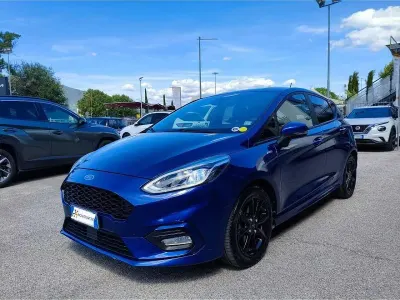Usata Ford Fiesta ST-Line 86 CV (63 kW) 2018 Blu Utilitaria