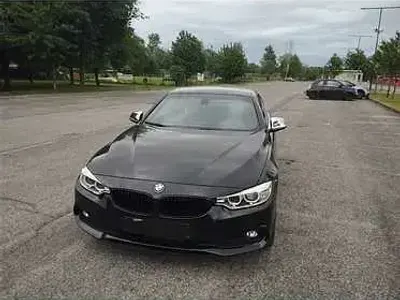 Usata BMW 420 Cabriolet 184 CV (135 kW) 2014 Nero Cabrio