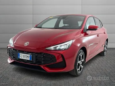 Usata MG MG3 Luxury 102 CV (75 kW) 2025 Rosso Utilitaria