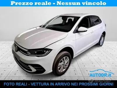 Begagnad VW Polo Style 90 HK (66 kW) 2022 Vit Halvkombi