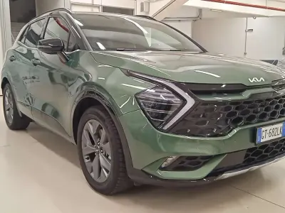 Usata Kia Sportage GT-Line 179 CV (131 kW) 2024 Verde tetto nero SUV