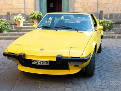 Usata Fiat X 1/9 1970 Giallo Cabrio