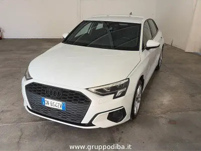 Usata Audi A3 Advanced 115 CV (84 kW) 2024 Bianco