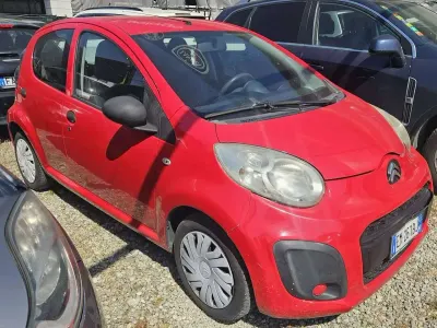 Usata Citroën C1 Attraction 68 CV (50 kW) 2012 Rosso Utilitaria