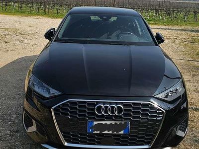 Usata Audi A3 116 CV (85 kW) 2021 Nero Berlina