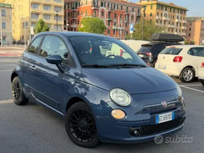 Usata Fiat 500 85 CV (62 kW) 2011 Bluazzurro Berlina
