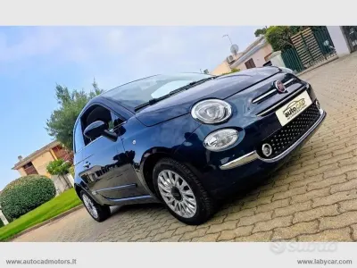 Usata Fiat 500 Lounge 69 CV (50 kW) 2017 Bluazzurro Utilitaria