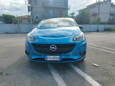 Usata Opel Corsa 90 CV (66 kW) 2018 Blu Utilitaria
