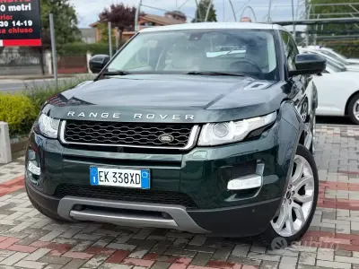 Käytetty Land Rover Range Rover evoque Prestige 241 HP (177 kW) 2012 Vihreä Katumaasturi