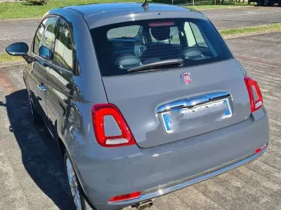 Begagnad Fiat 500 Lounge 69 HK (50 kW) 2019 Grå Halvkombi