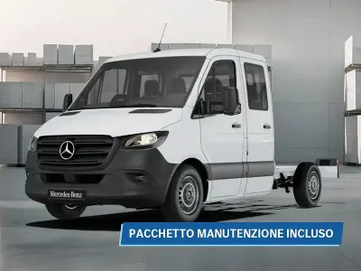 Nuova Mercedes Sprinter 150 CV (110 kW) 2026 Bianco Furgone