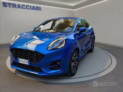 Usata Ford Puma ST-Line 125 CV (91 kW) 2023 Blu metallizzato SUV