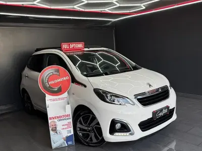 Usata Peugeot 108 Roland Garros 69 CV (50 kW) 2016 Bianco Cabrio