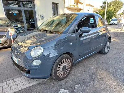 Usata Fiat 500 Lounge 69 CV (50 kW) 2009 Grigio Cabrio