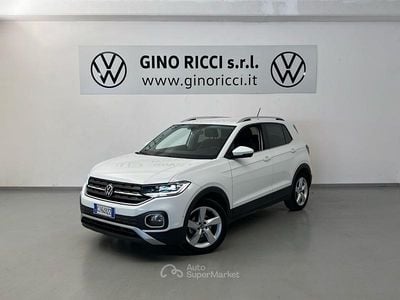 Usata VW T-Cross Advance 110 CV (80 kW) 2023 Bianco SUV