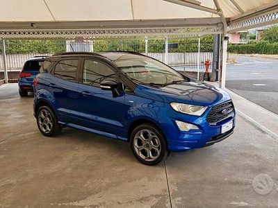 Usata Ford Ecosport ST-Line 100 CV (73 kW) 2018 Blu SUV