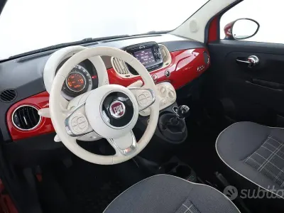 Usata Fiat 500 Lounge 69 CV (50 kW) 2018 Rosso