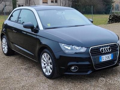 Usata Audi A1 Ambition 86 CV (63 kW) 2011 Nero Utilitaria
