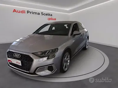 Usata Audi A3 Advanced 150 CV (110 kW) 2022 Grigio Berlina