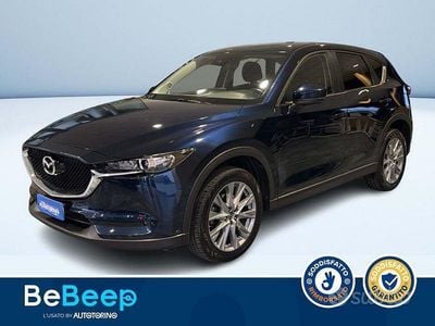 Usata Mazda CX-5 150 CV (110 kW) 2021 Blu metallizzato SUV