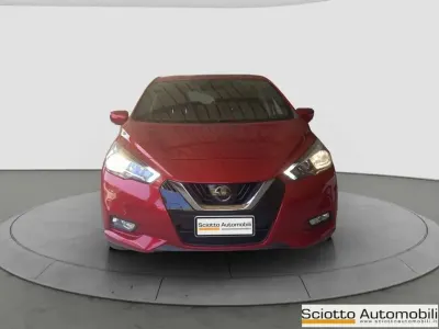 Usata Nissan Micra N-Connecta 90 CV (66 kW) 2018 Rosso Utilitaria