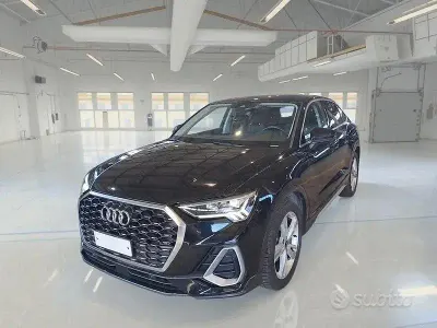 Usata Audi Q3 Sportback S-Line 150 CV (110 kW) 2020 Nero SUV
