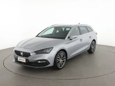 Usata Seat Leon XCELLENCE 150 CV (110 kW) 2021 Argento Station wagon
