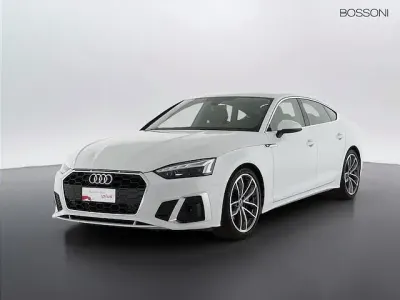 Usata Audi A5 Sportback S-Line 204 CV (150 kW) 2022 Bianco Utilitaria