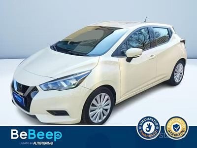 Usata Nissan Micra Acenta 71 CV (52 kW) 2018 Bianco Utilitaria