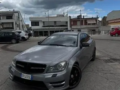 Usata Mercedes C220 170 CV (125 kW) 2012 Nero Coupé