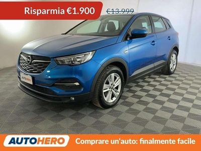 Usata Opel Grandland X Business 131 CV (96 kW) 2018 Blu/azzurro SUV