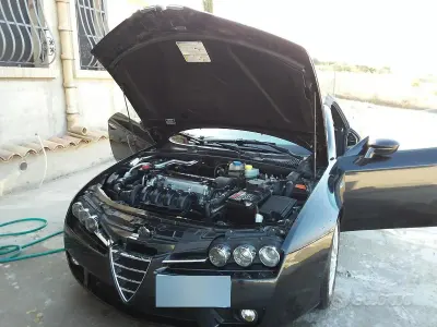 Usata Alfa Romeo Spider 185 CV (136 kW) 2007 Nero Cabrio