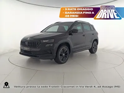 Usata Skoda Karoq SportLine 116 CV (85 kW) 2024 Nero tulipano perlato SUV